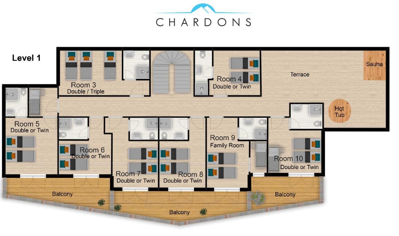 Hotel Chardons Coeur des Brévières Tignes Esterno foto